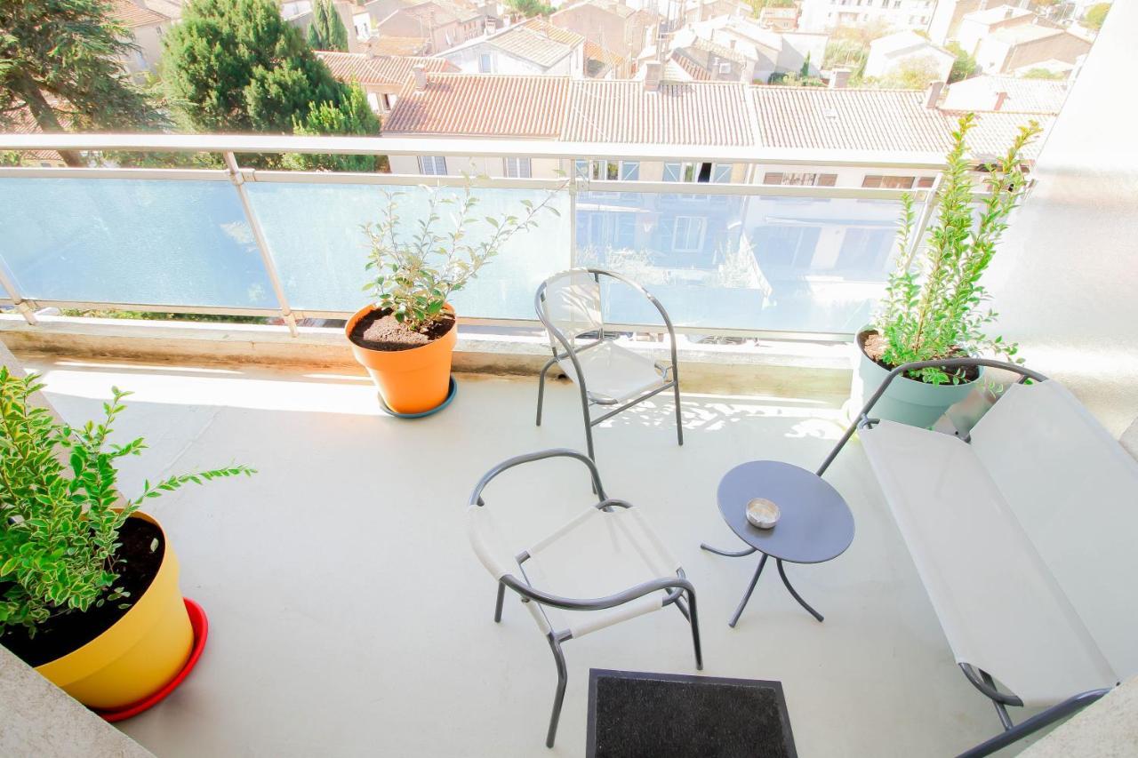 Carcassonne Centre Avec Balcon Et Parking Apartment ภายนอก รูปภาพ